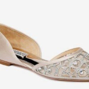 Badgley Mischka - Everly Embellished Flat NWOT